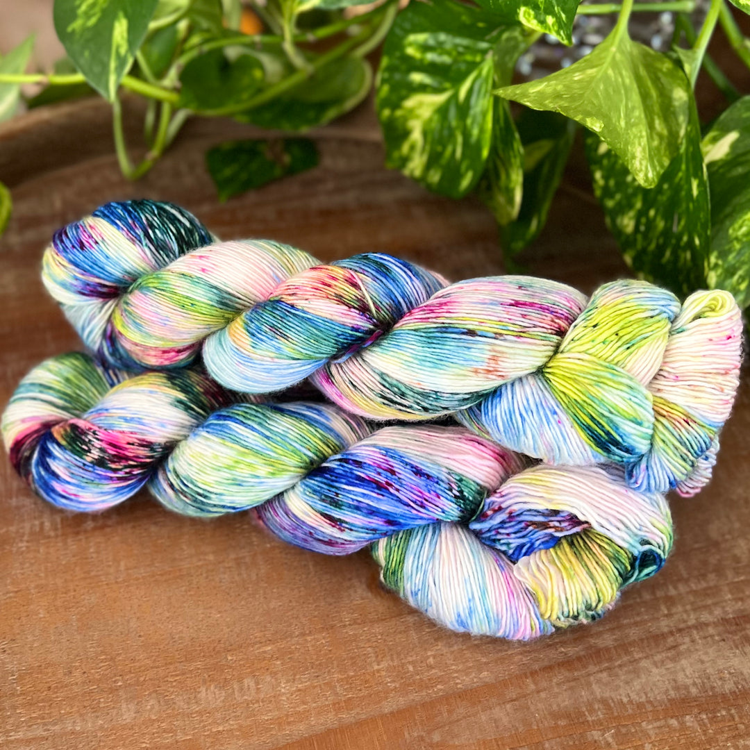 "Wildflowers" Hand-dyed Yarn