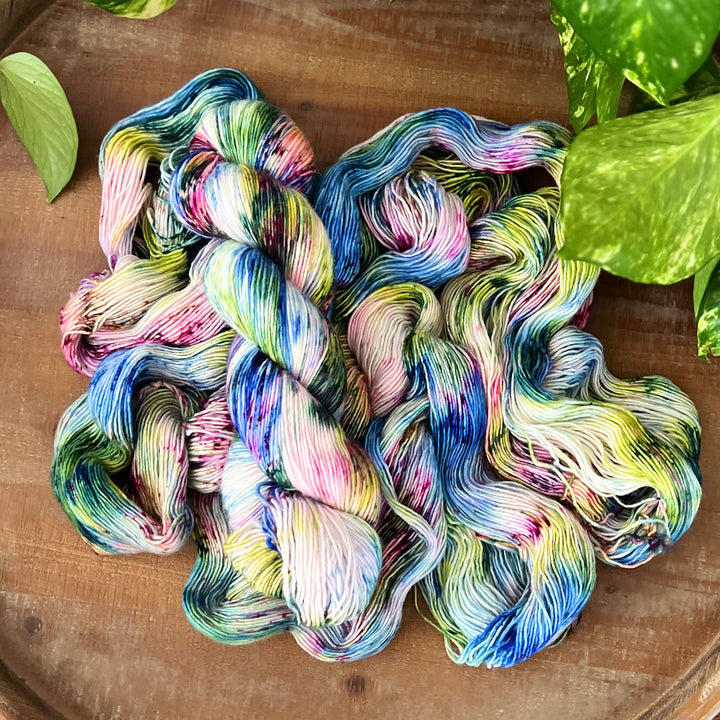 "Wildflowers" Hand-dyed Yarn