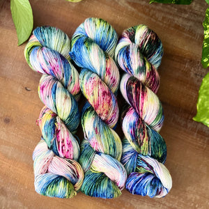 "Wildflowers" Hand-dyed Yarn