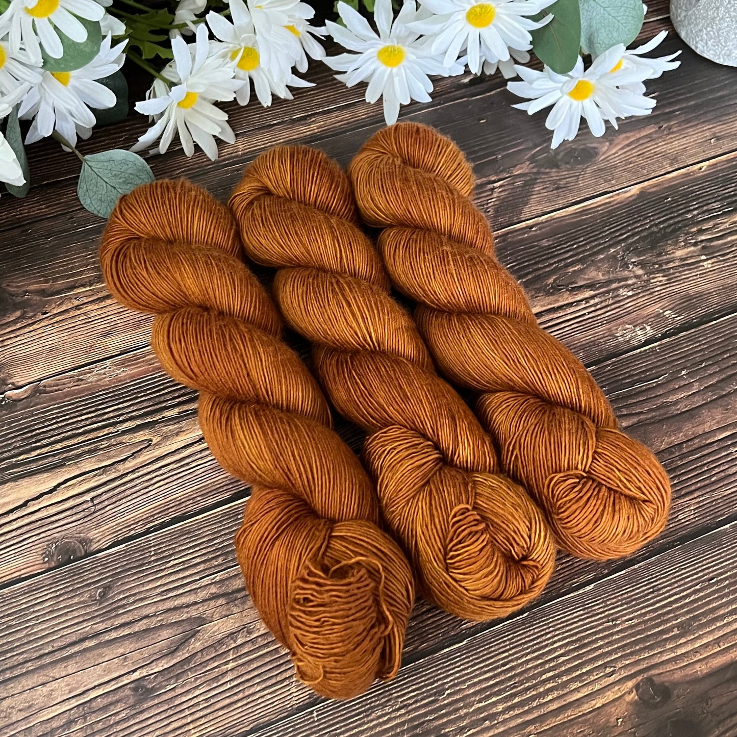 "Caramel" Hand-dyed Yarn