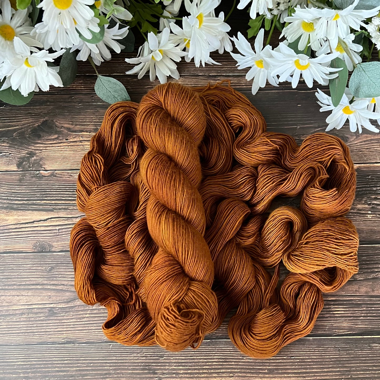 "Caramel" Hand-dyed Yarn