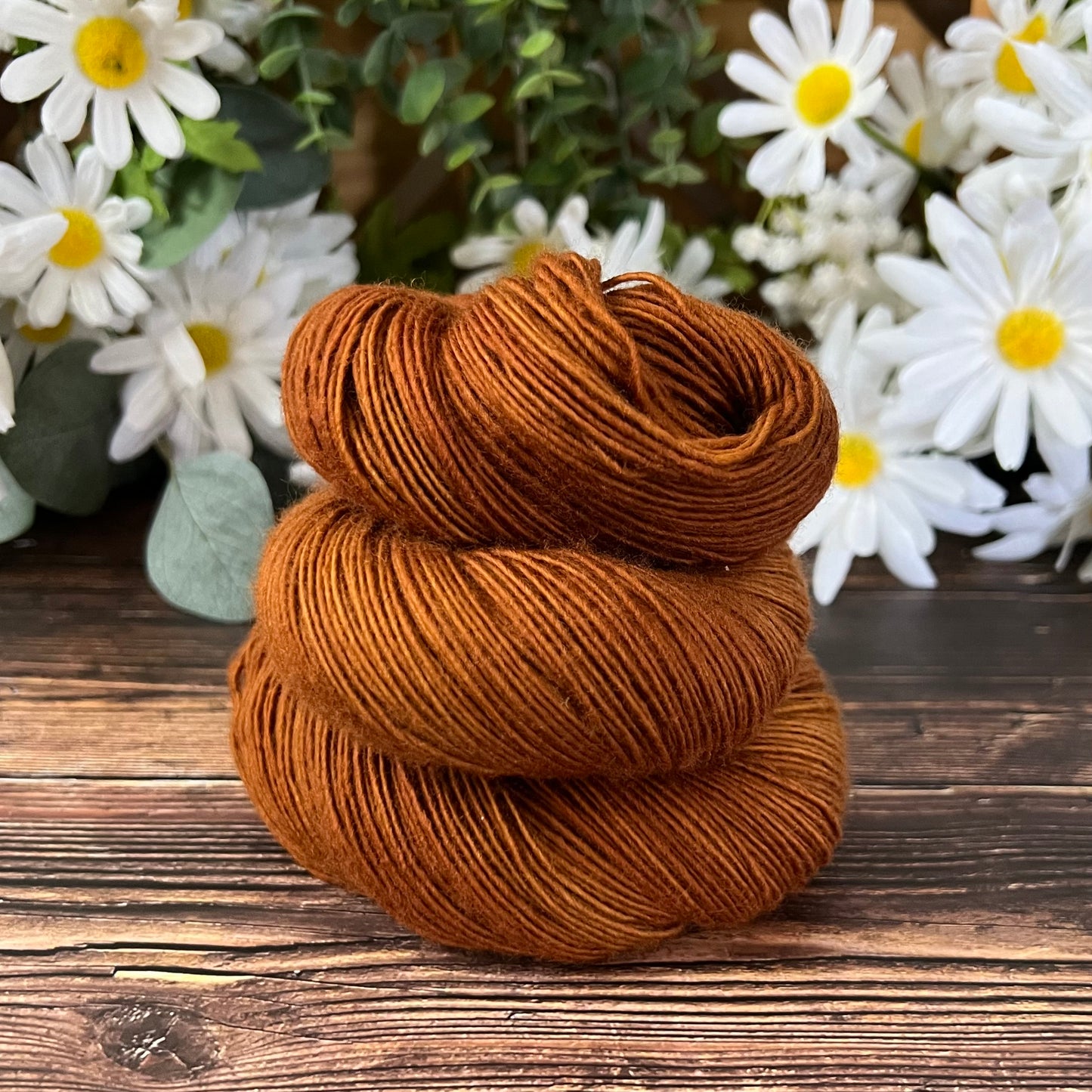 "Caramel" Hand-dyed Yarn