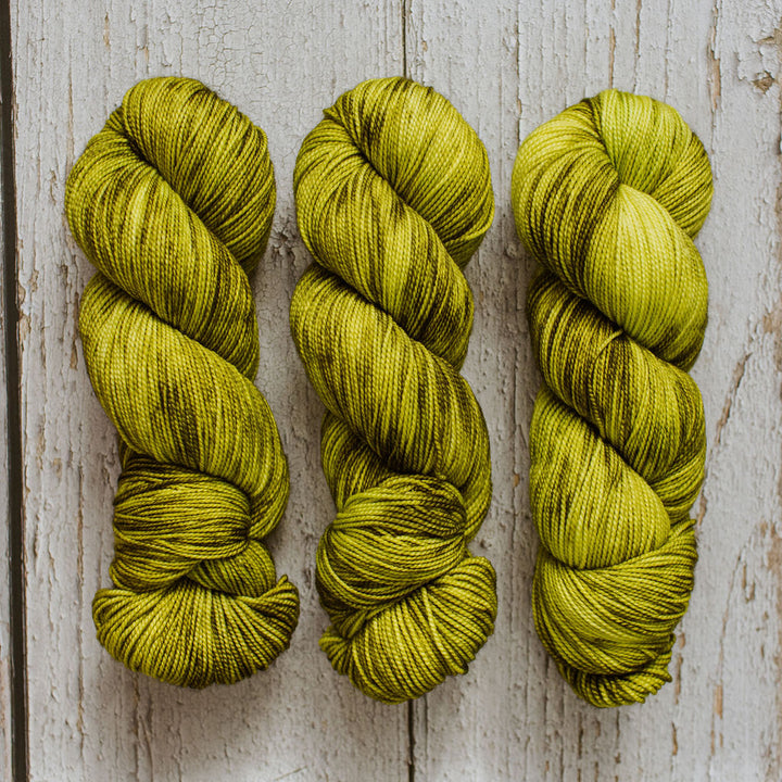 "Jiminy Cricket" Hand-dyed Yarn