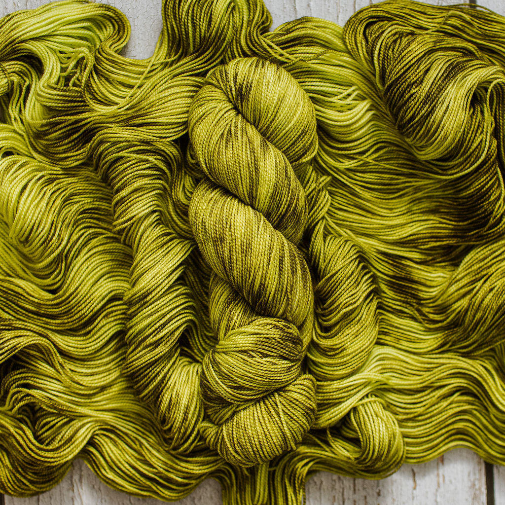 "Jiminy Cricket" Hand-dyed Yarn