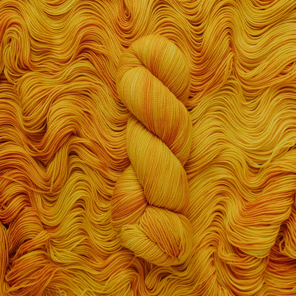 "Marigold" Hand-dyed Yarn