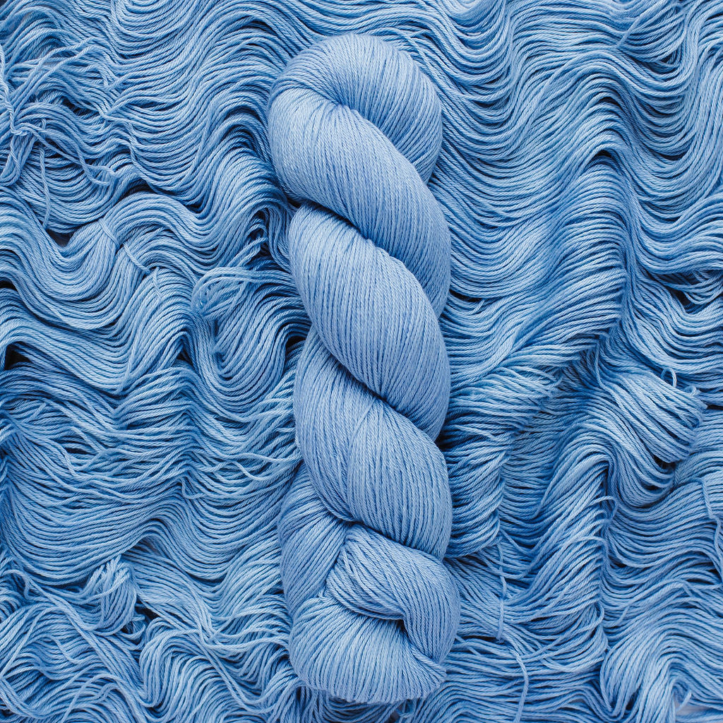 "Breathe" Hand-Dyed Merino/Cotton Yarn