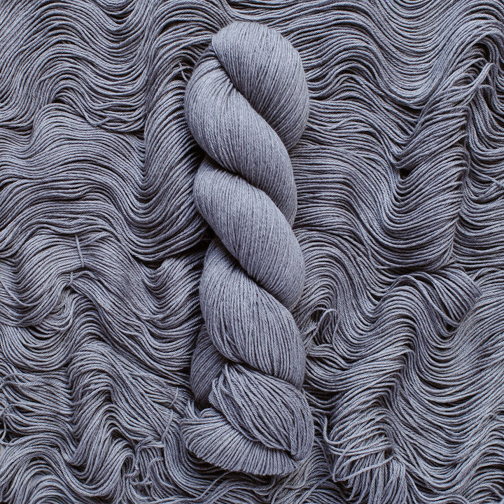 "River Rock" Hand-Dyed Merino/Cotton Yarn