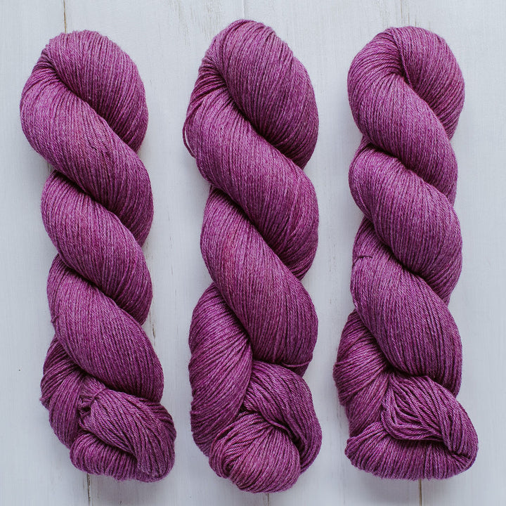 "Sassy" Hand-Dyed Merino/Cotton Yarn
