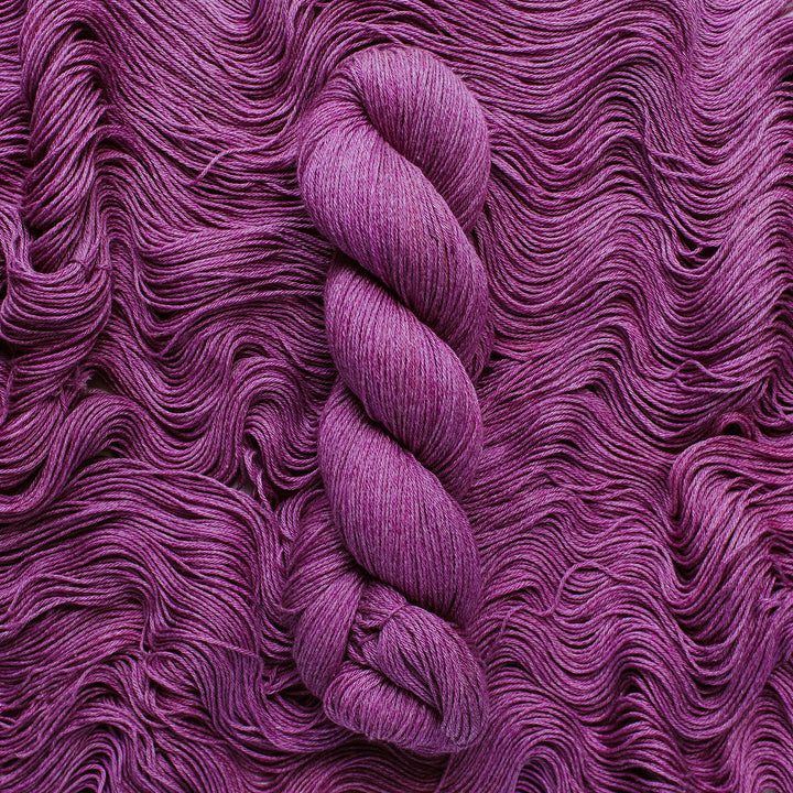 "Sassy" Hand-Dyed Merino/Cotton Yarn