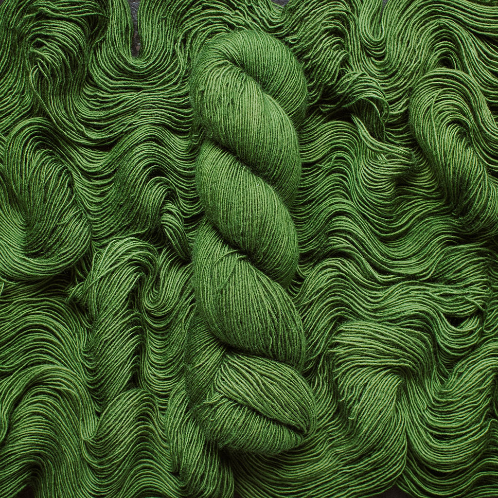 "Moss" Hand-Dyed Yarn – Dragon Collection