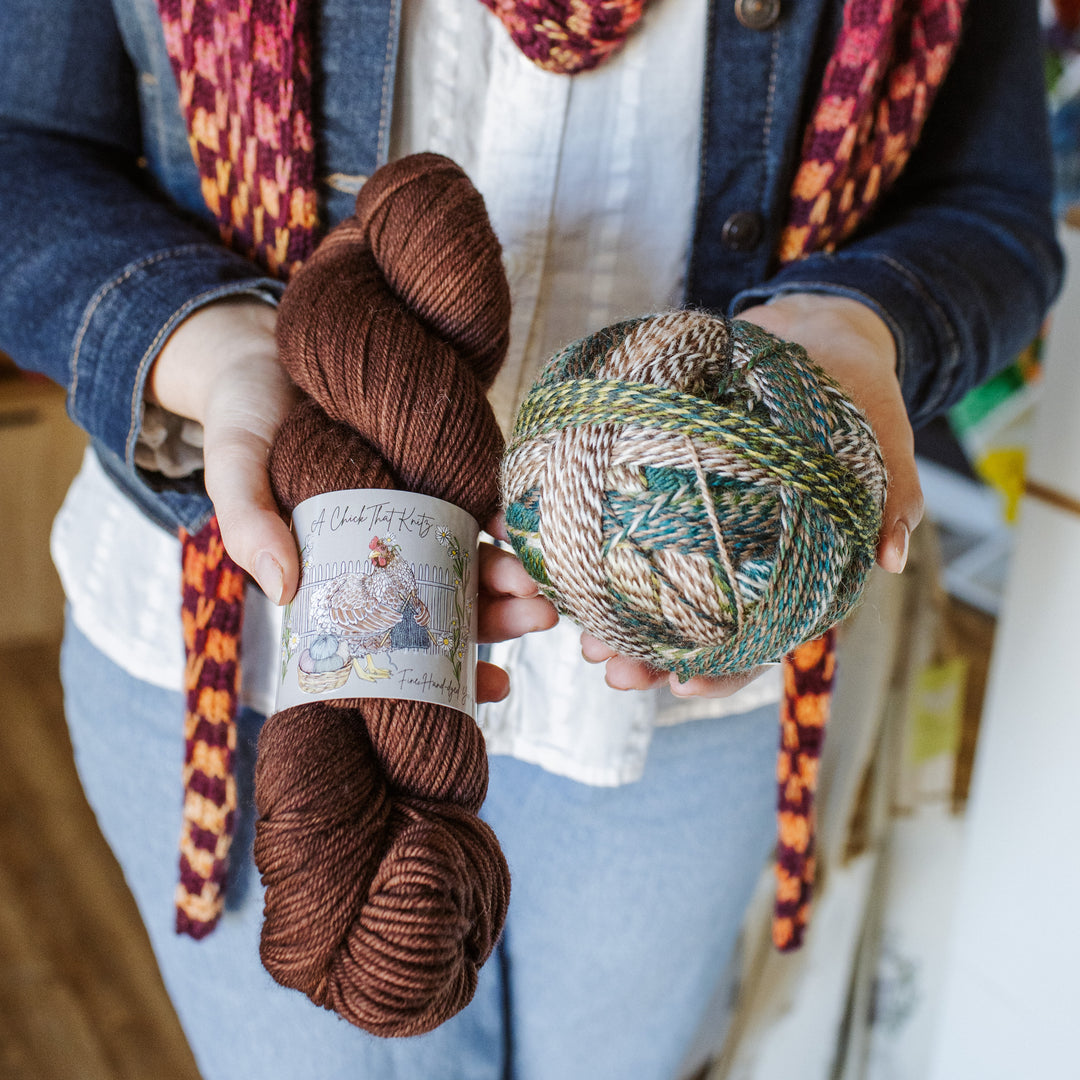 "Night Lights" Shawl Kit