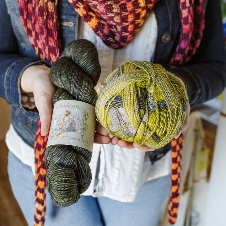 "Night Lights" Shawl Kit