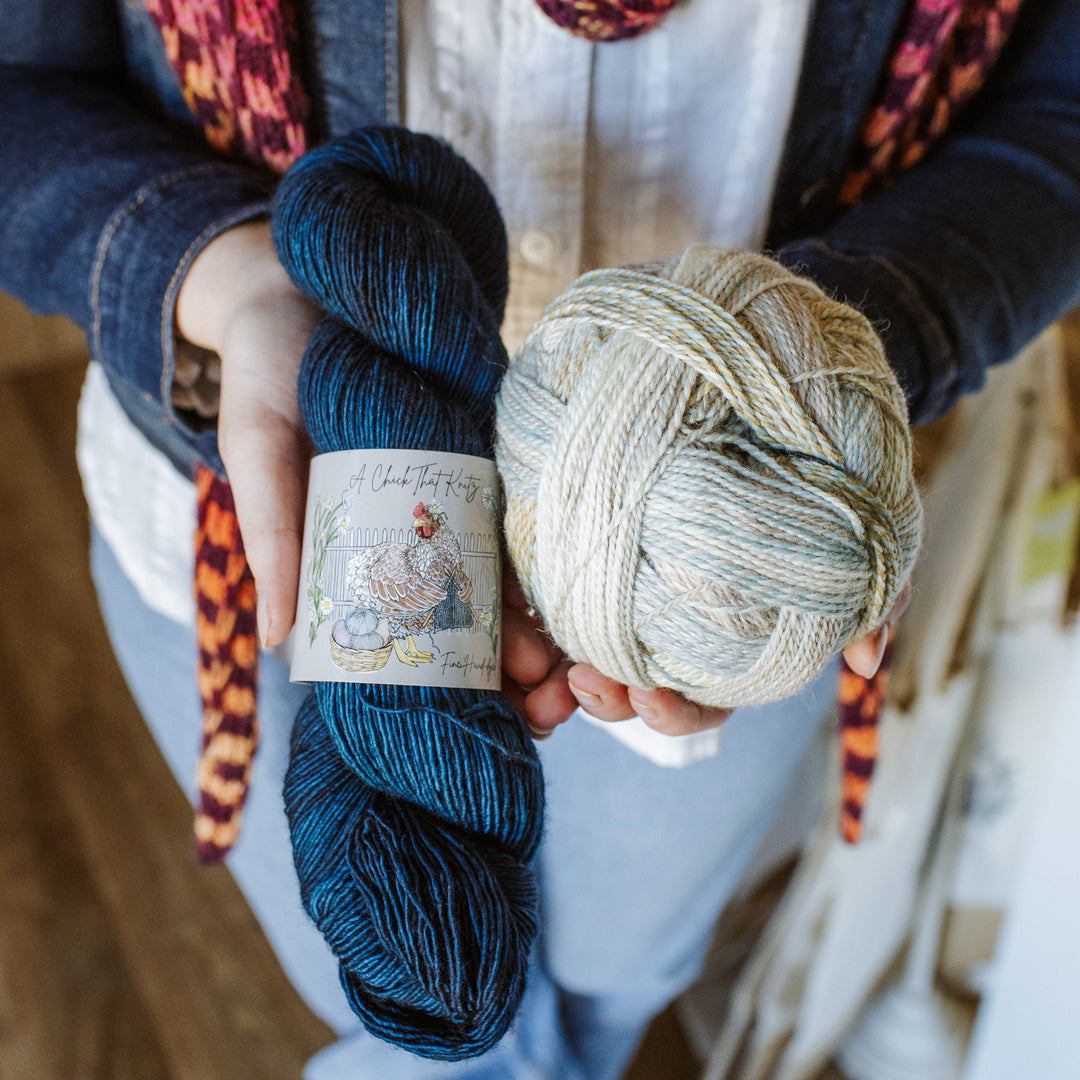 "Night Lights" Shawl Kit