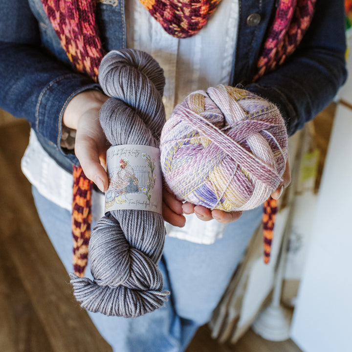 "Night Lights" Shawl Kit