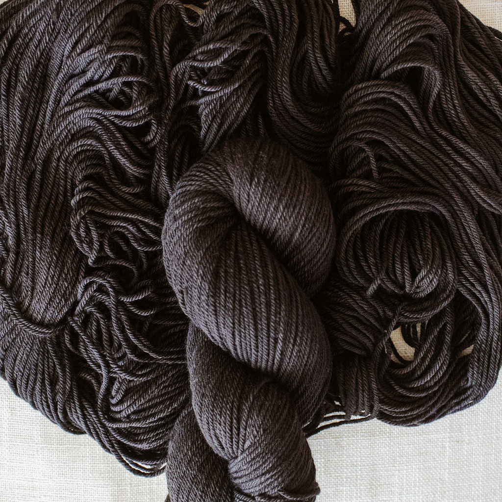 "Obsidian" Hand-dyed Yarn