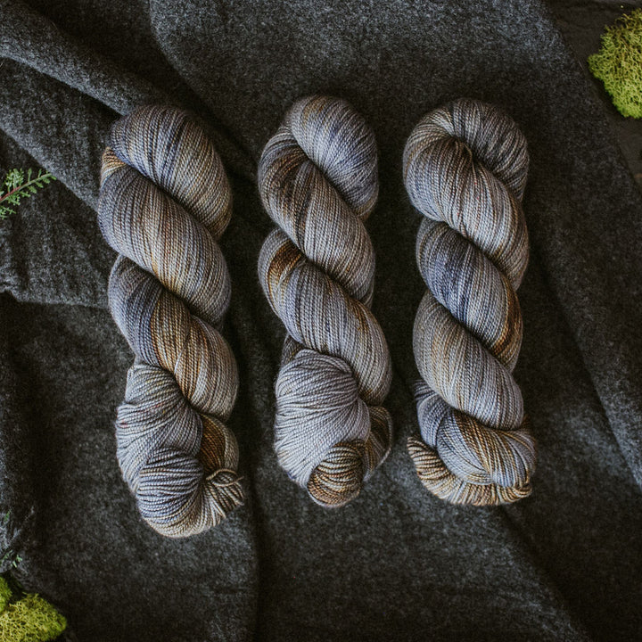 "Clan Fraser" Hand-dyed Yarn - "Outlander" Collection