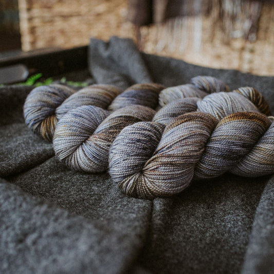 "Clan Fraser" Hand-dyed Yarn - "Outlander" Collection