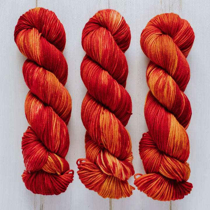 "Peppers" Hand-Dyed Yarn – Harvest Collection