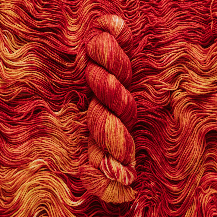 "Peppers" Hand-Dyed Yarn – Harvest Collection