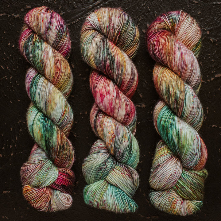 "Prismatic Dragon " Hand-Dyed Yarn – Dragon Collection