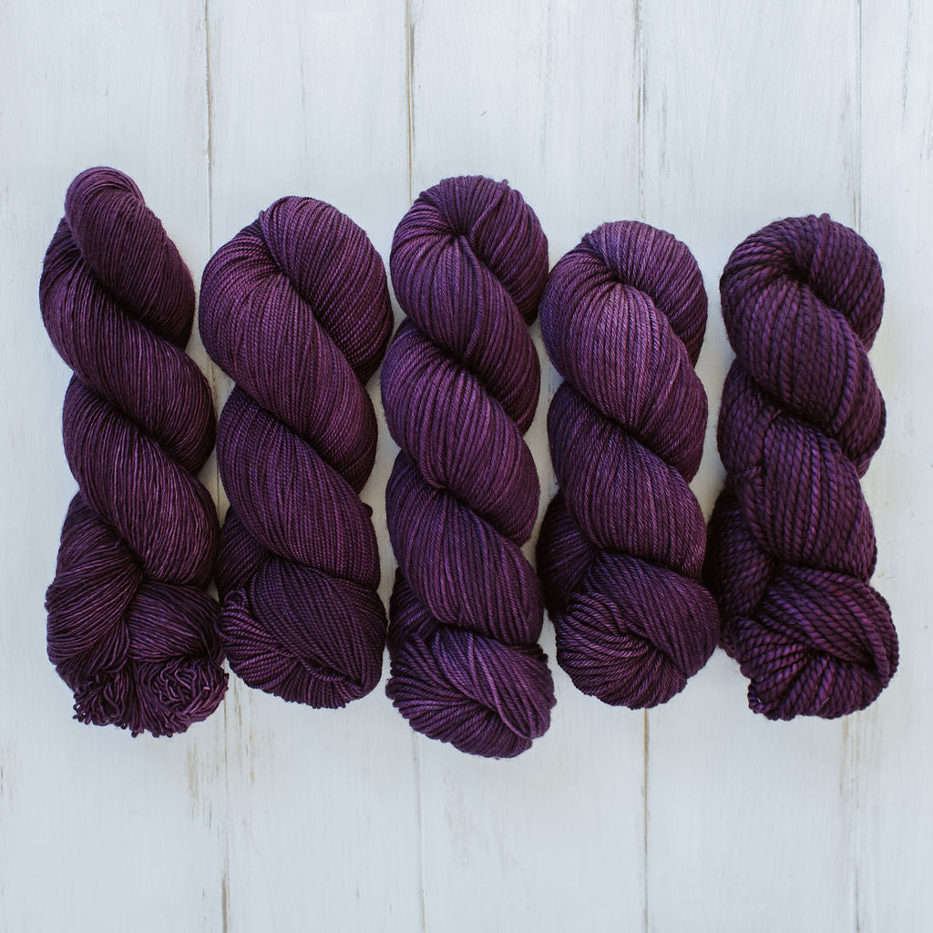 "Cabernet" Hand-dyed Yarn