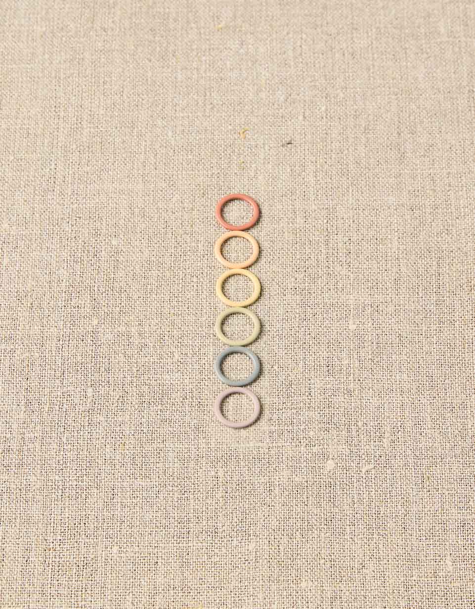 CocoKnits Ring Stitch Markers - Earth Tones