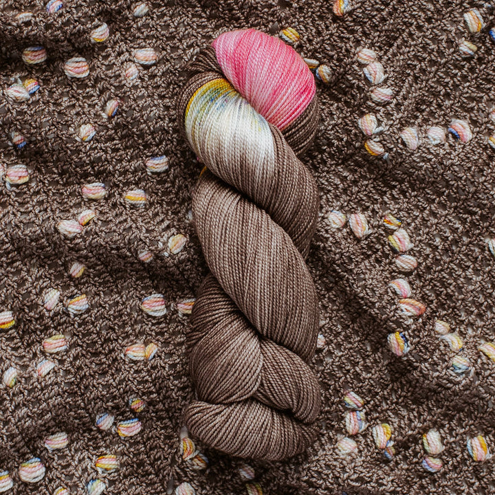 "Rocky Mtn Sunset" Assigned Pooling Hand-dyed Yarn