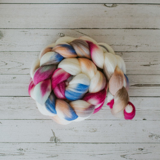 "Forbidden Love" Hand-Dyed Roving