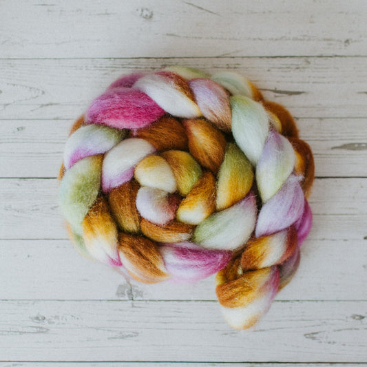 "Cottage Life" Hand-Dyed Roving