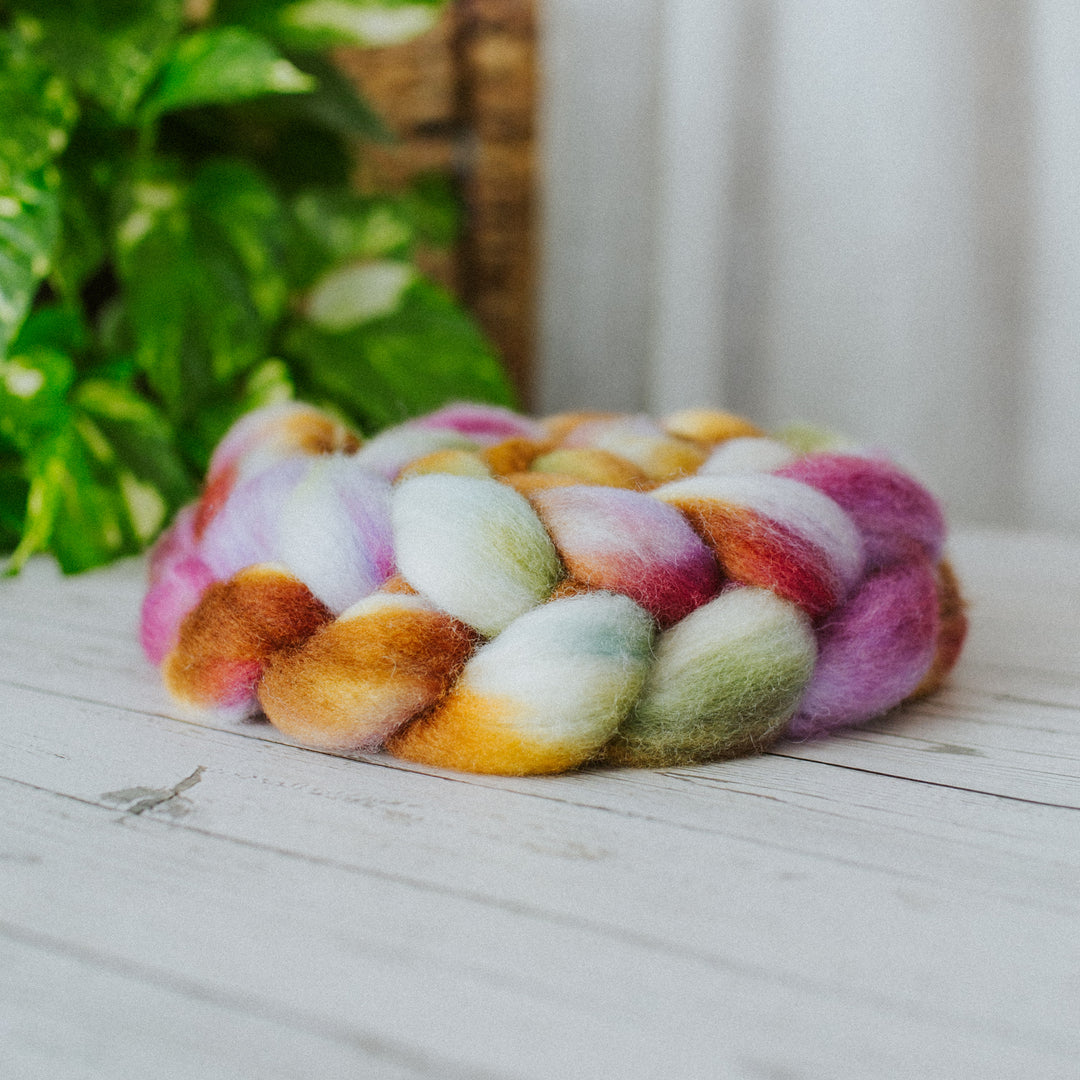 "Cottage Life" Hand-Dyed Roving