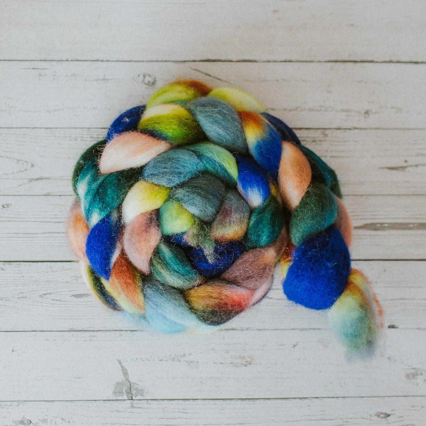 "Elegance" Hand-Dyed Roving