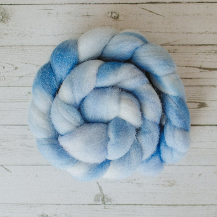 "French Country" Hand-Dyed Roving - Merino