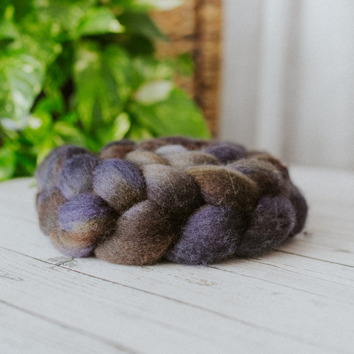 "Clan Fraser" Hand-Dyed Roving