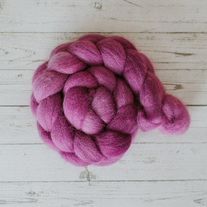 "Highland Heather" Hand-Dyed Roving