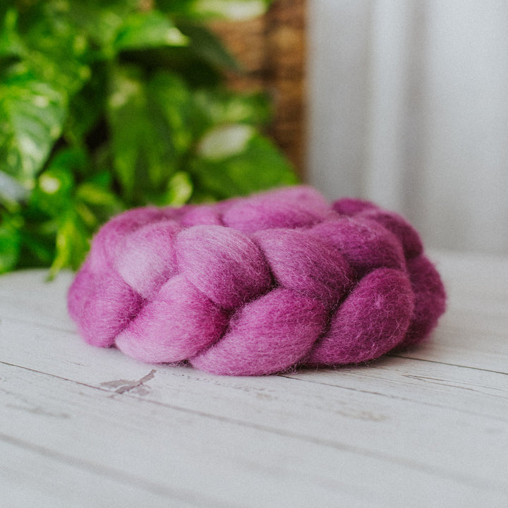 "Highland Heather" Hand-Dyed Roving