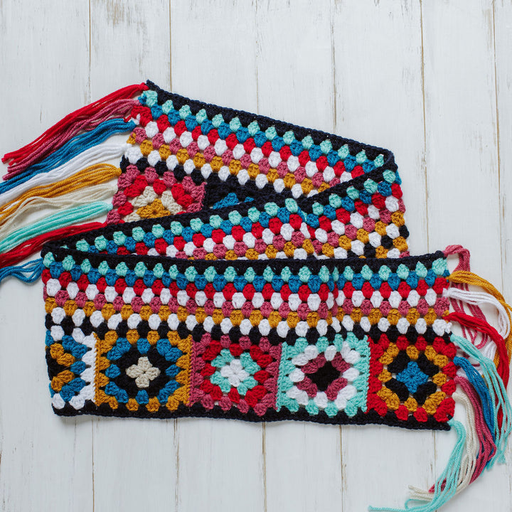 Granny Square Scarf