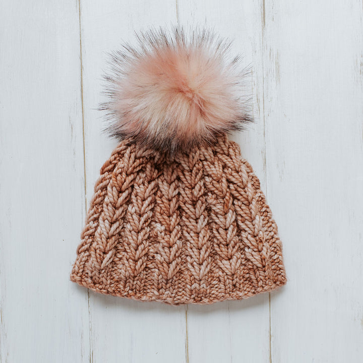 Bulky Hat with Pom-Pom
