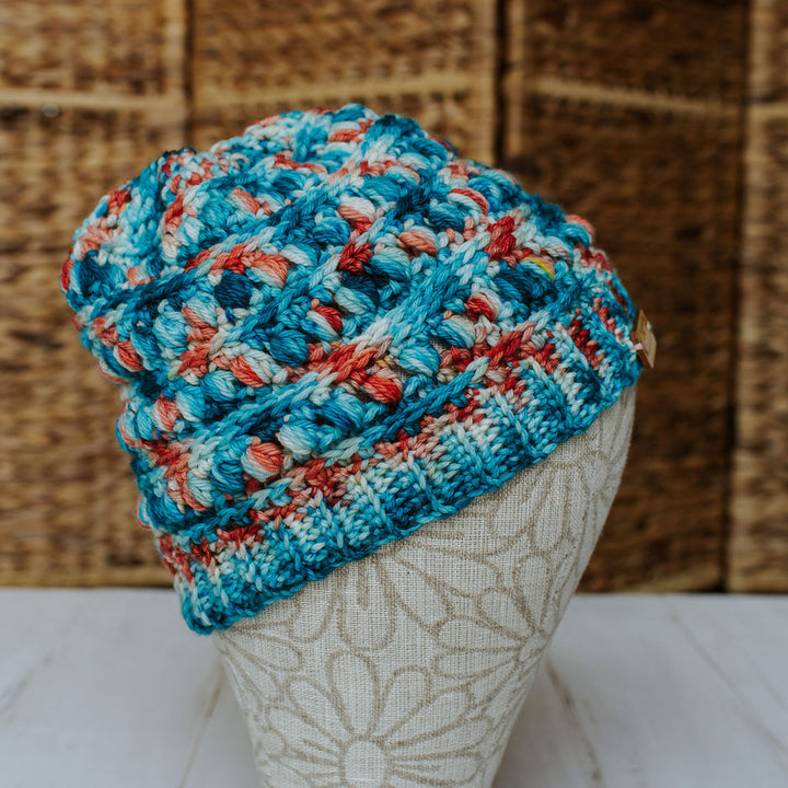 Puff Stitch Crochet Hat