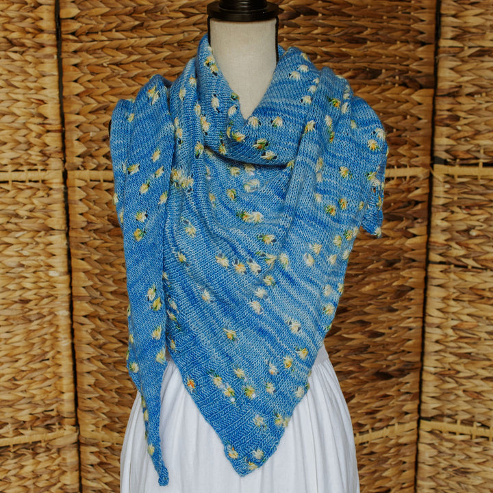 Summer Skies Float Shawl - Assigned Pooling