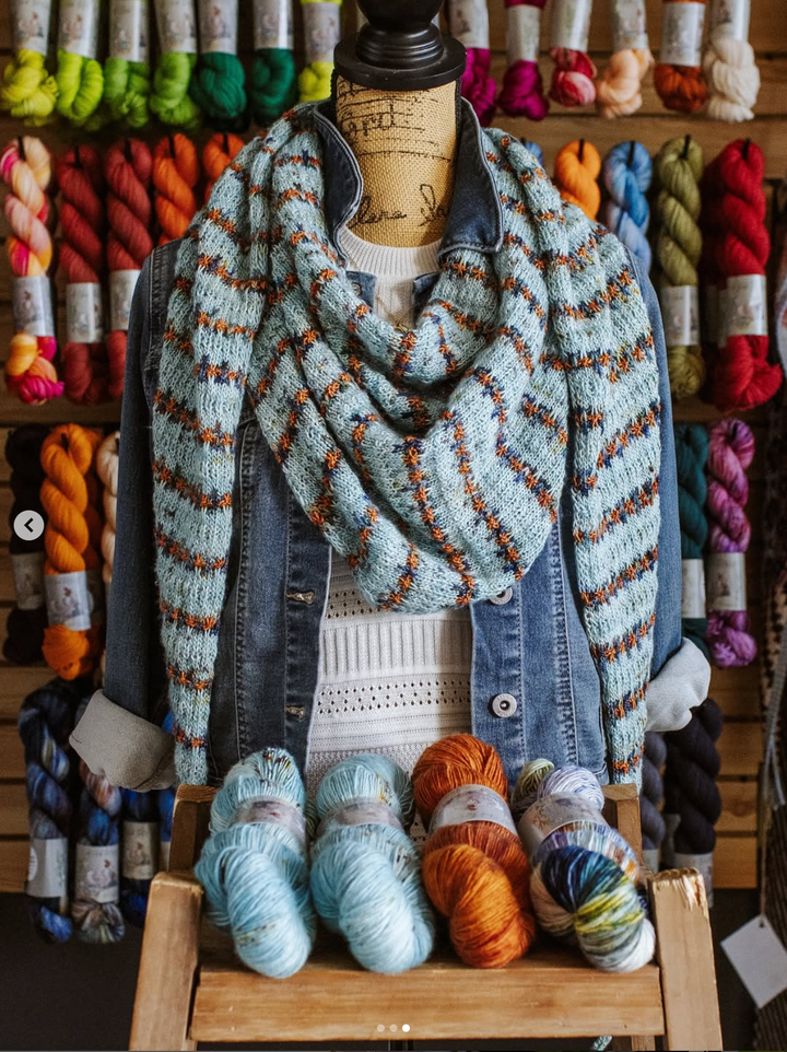 "Thru Lines" Scarf
