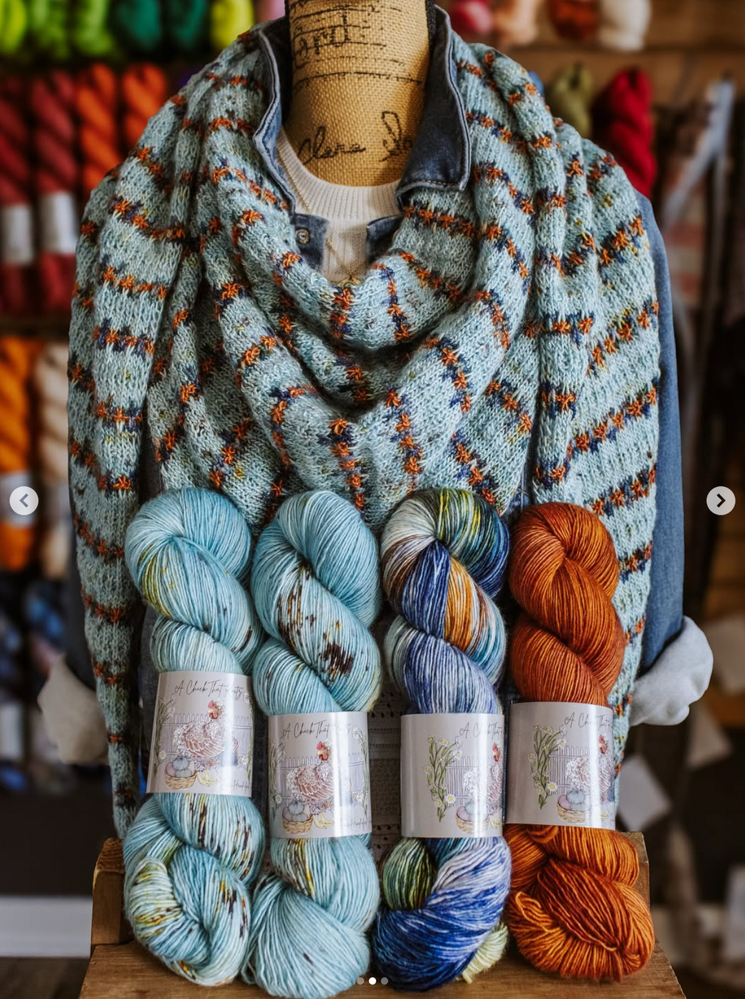 "Thru Lines" Scarf