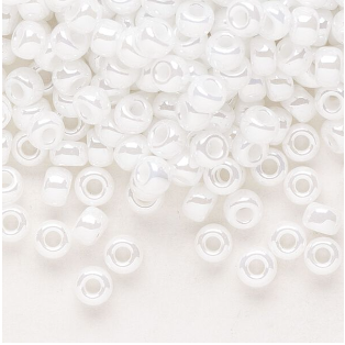 Opaque Ceylon White Pearl Miyuki Rocailles 