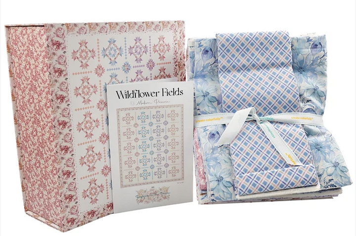 Wildflower Fields Quilt Kit Finished Size 95" x 116"