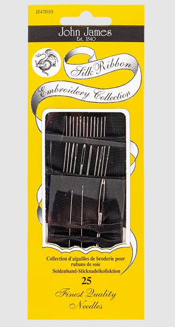 John James Silk Ribbon Embroidery Collection Needle Set