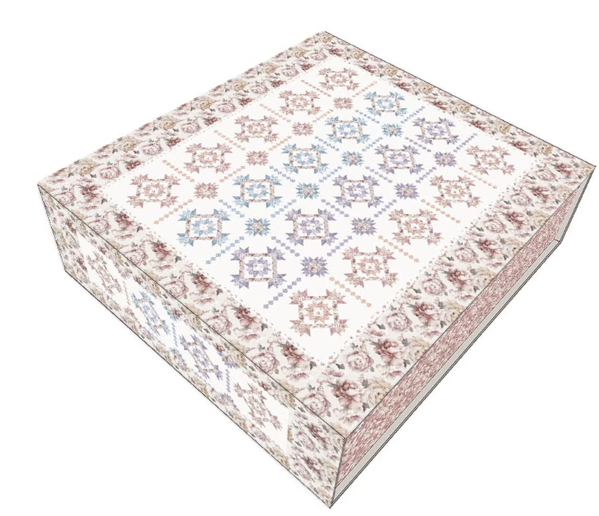 Wildflower Fields Quilt Kit Finished Size 95" x 116"