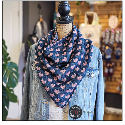 Banner Day Shawlette by Studio Mitsziko