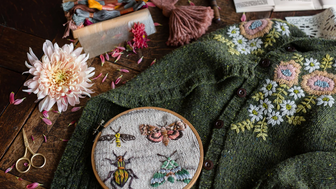 Embroidery On Knits Book (Hardcover) Judit Gummlich