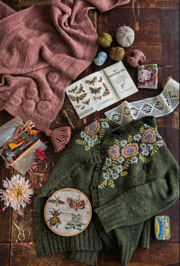 Embroidery On Knits Book (Hardcover) Judit Gummlich