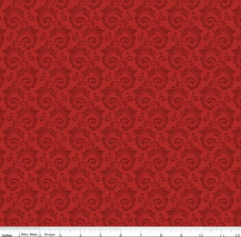 Christmas Greetings 1-Yard Bundle Spruce by Sandy Gervais for Riley Blake