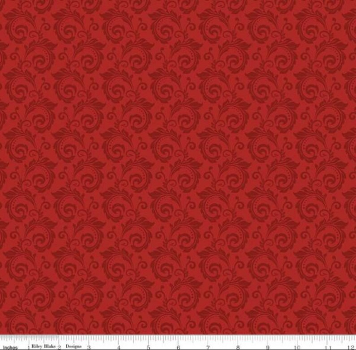 Christmas Greetings 1-Yard Bundle Spruce by Sandy Gervais for Riley Blake